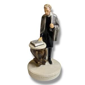 Vintage Sebastian Miniatures Abraham Lincoln Figurine 4"